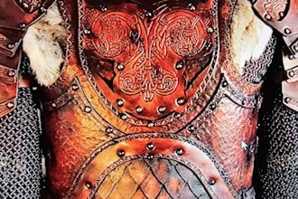 craft leather armor costume or full contact
