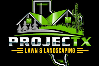 design a professional landscaping logo