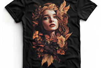 create a custom japanese style t shirt design, anime,