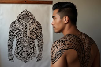 design your polynesian tribal tattoo