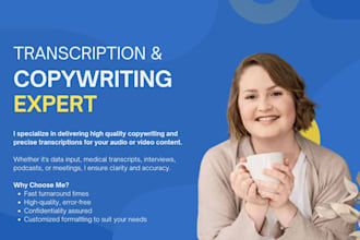 deliver precise transcriptions for your audio or videos