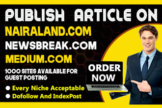 provide high da dofollow SEO guest post backlinks, guest post service
