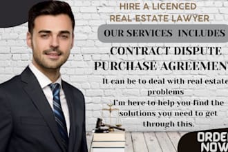 be online lawyer review real estate eviction notice contract dispute breech