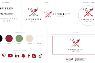 design a logo and social media kit branding