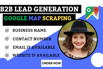 find email address list, scrap google map or business data with email, scraping