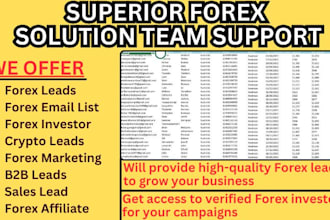 crypto promotion, fresh forex leads, bulk crypto email list, forex trader list