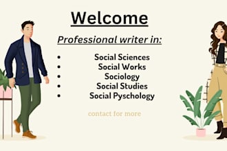 do urgent social science, social works, sociology, social studies tasks