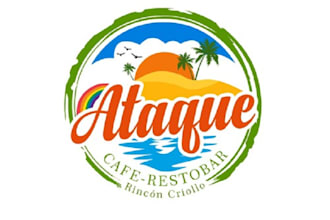 design glamorous genuine fun beach project logo