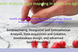 do spatial analysis and gis mapping in arcgis pro qgis