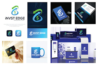 create modern minimalist professional business logo design