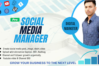 be your dedicated social media manager and  content creator