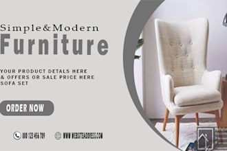 design creative poster and banners for you