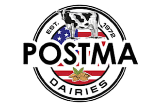 design high quality animals dairy farming logo