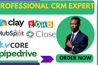 do zoho crm hubspot clay com automation pipedrive close io kvcore integration