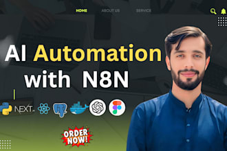 create workflows, automations with n8n to automate business