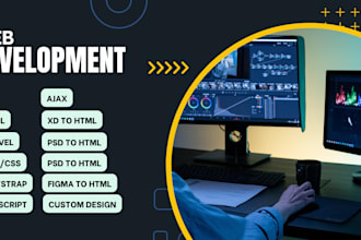 develop a responsive SEO and optimized website using PHP laravel and javascript