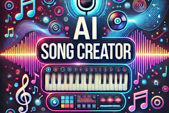 create  ai songs and music as per demand