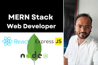 be your mern stack developer with reactjs, nodejs, mongodb