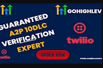 do a2p 10dlc verification for twilio, gohighlevel campaign a2p approved register