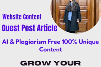 write and publish SEO friendly articles on travel, tourism