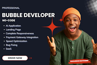 develop your saas, marketplace, or mvp using bubble io