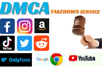 send dmca takedown notice to remove copyright infringement