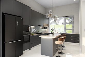 do modern contemporary interior design for kitchen