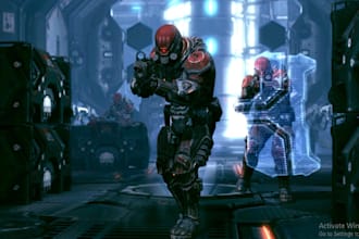 develop animated unreal engine game development, multiplayer gameplay
