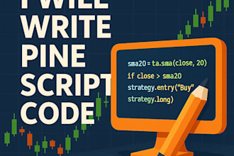 code any pine script strategy for tradingview  discount for 3 first orders