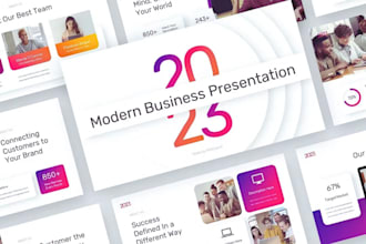 design a stunning powerpoint presentation or pitch deck