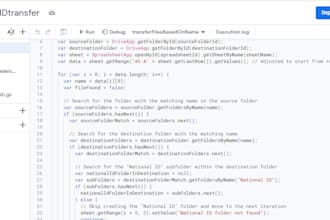 automate google sheets with drive links and status tracking