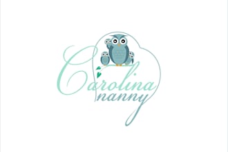 create carolina nanny finding service logo