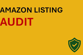 do an amazon listing audit and provide recommendations on improvement