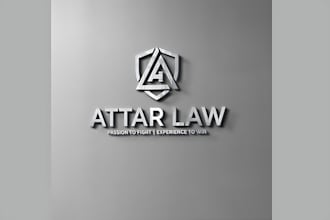 do professional law firm, attorney or advocate legal service logo design