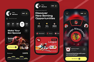 build ai fantasy sportsbet app, football app, sport streaming app like novascore