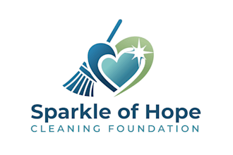 design sparkle of hope cleaning foundation logo