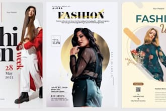 design beautiful fashion flyer salon flyer event flyer promo flyer price list