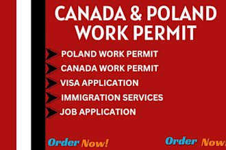 secure your canada or poland work permit and visa with expert guidance