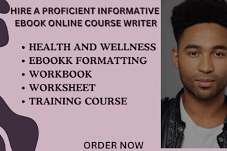 create ebook, online course content, teachable course creation, lesson plan