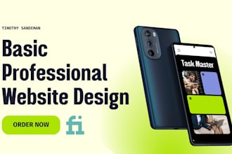 create affordable custom business website