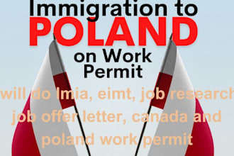 do lmia, eimt, job research, job offer letter, canada and poland work permit