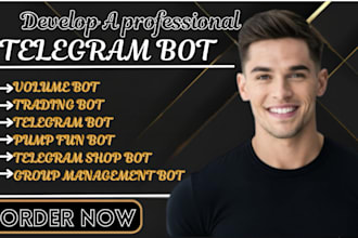 build telegram trading bot solana volume holder copytrading pump fun crypto bot