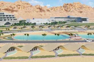 tourist resort 3d render,modern 3d hut,architect lumion render,underground house