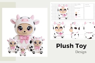design custom stuffed animals for you