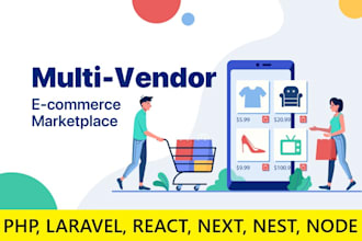 do multi vendor marketplace website development and design