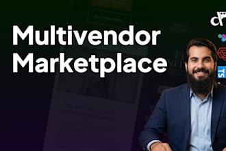 design multi vendor ecommerce marketplace website