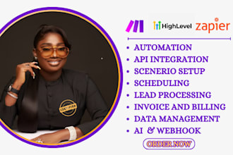 build make com automation integromat make com expert, vapi, zapier al automation
