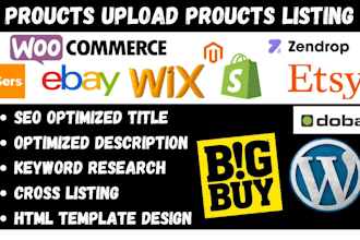 upload products import product listing product research to your website wix shop
