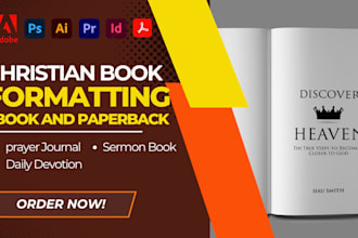 format your christian ebook, daily devotional, christian journal for amaxon KDP