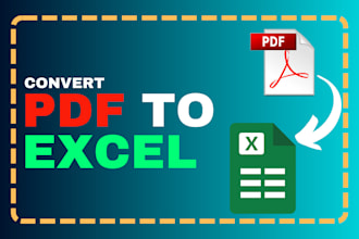 convert pdf to excel